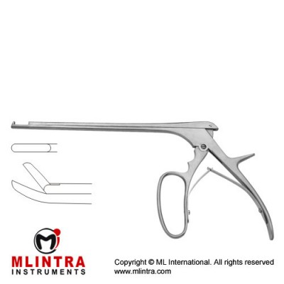 Ferris-Smith Leminectomy Rongeur Up Stainless Steel, 15.5 cm - 6" Bite Size 2 mm